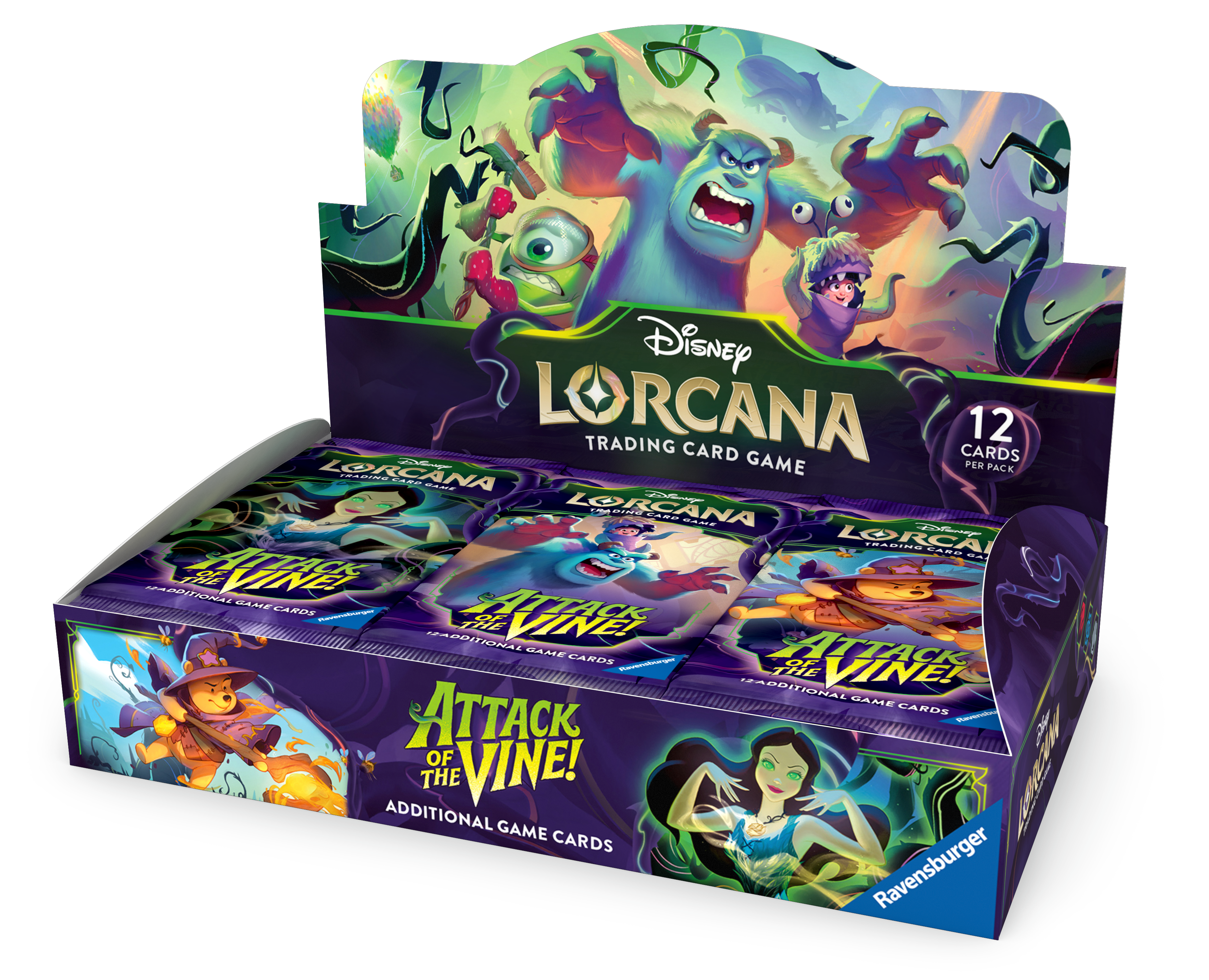 PRE-ORDER - Disney Lorcana - Attack of the Vine - Booster Box